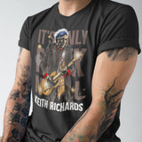 The Rolling Stones- Keith Richards Unisex T-Shirt - Back View