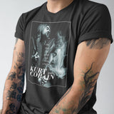 Nirvana- Kurt Cobain Unisex T-Shirt - Back View