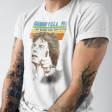 Mick Jagger Unisex T-Shirt - Back View