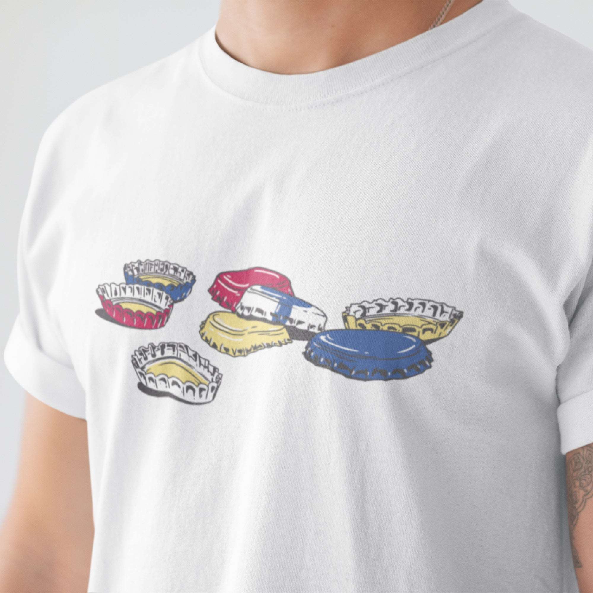 Beer Caps Funny Unisex T-Shirt
