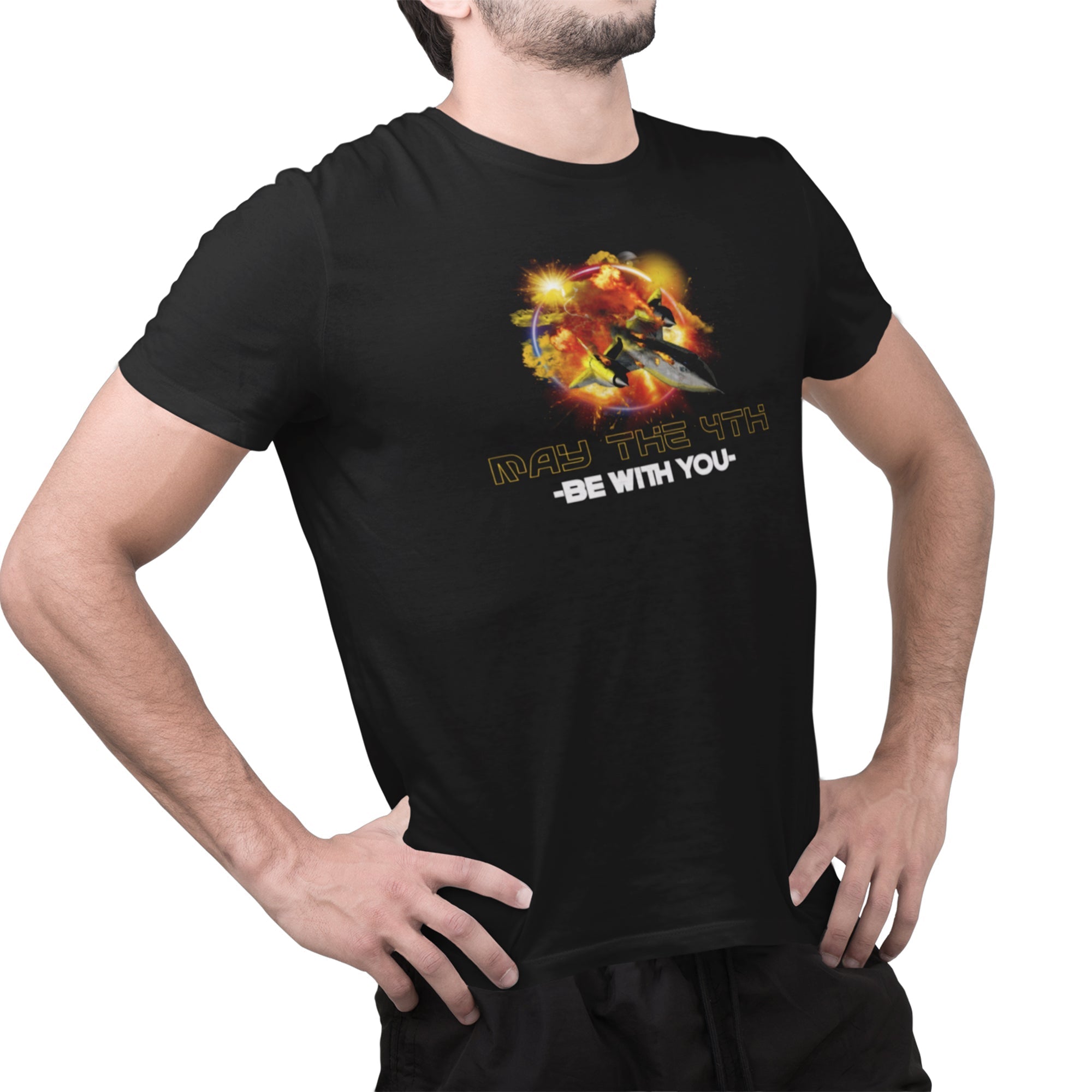 May The 4th Starfighter Blast Tee — back view