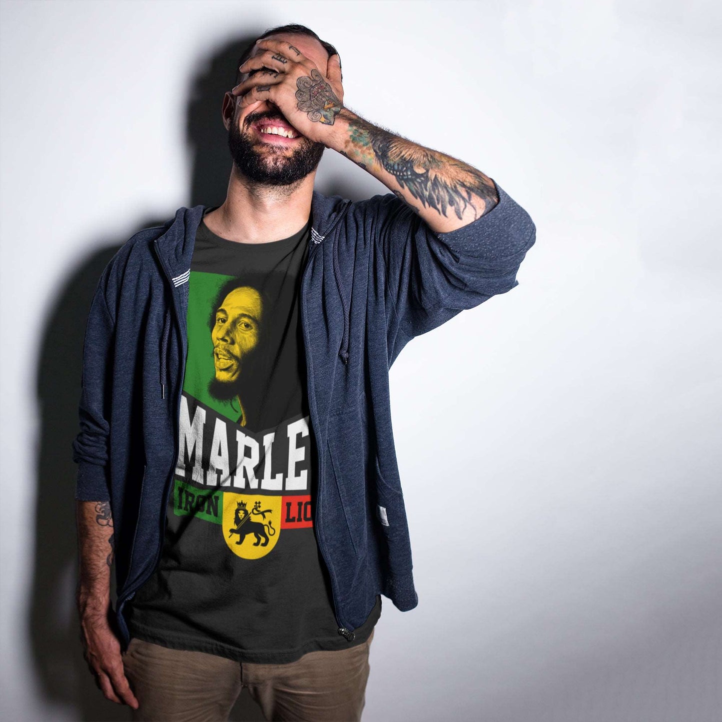 Bob Marley: Iron Lion Unisex T-Shirt