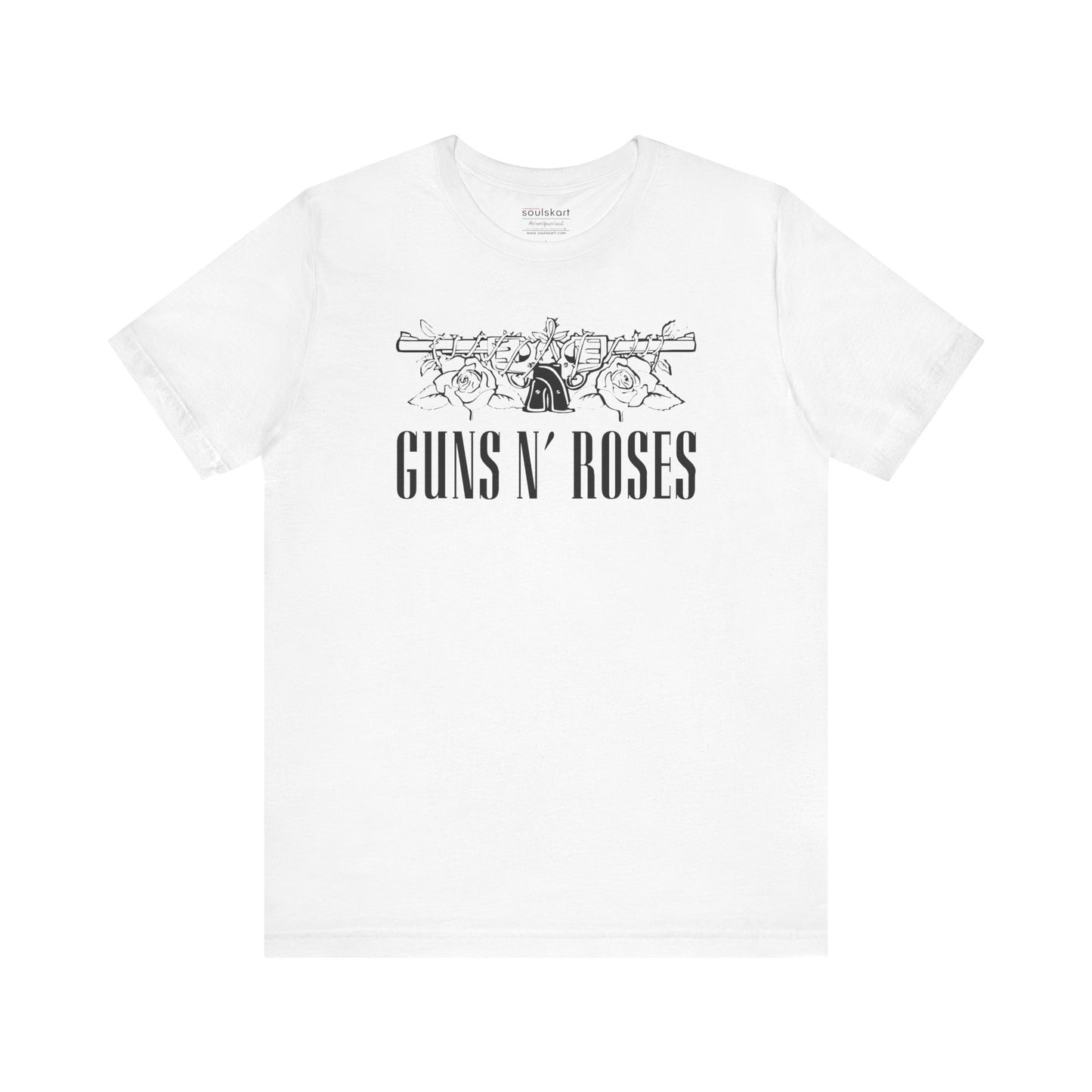 Guns N' Roses Classic Rock Tee - Unisex Music Band T-Shirt - Front View