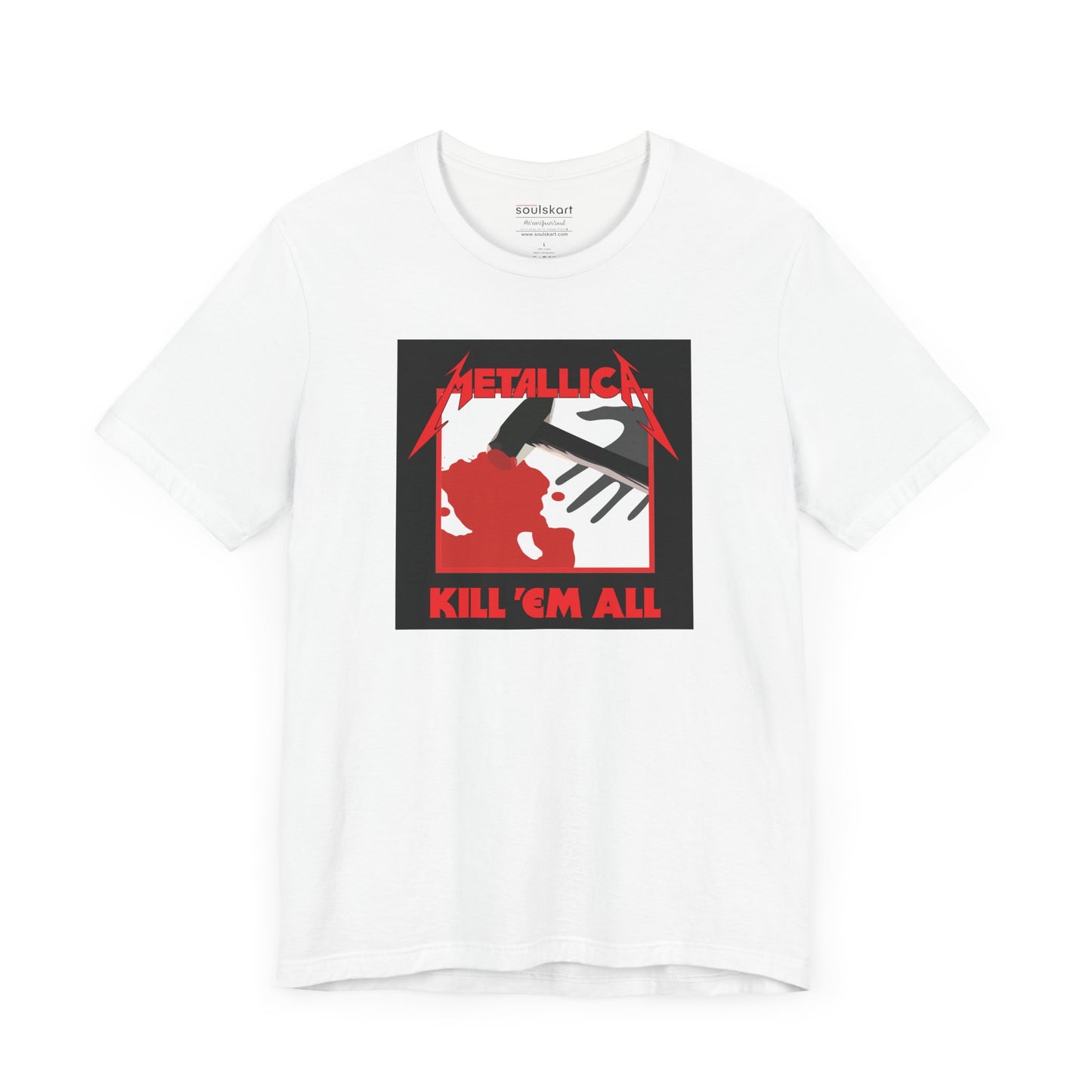 Metallica 'Kill 'Em All' Unisex Tee - Rock Your World in Classic Style - Side View