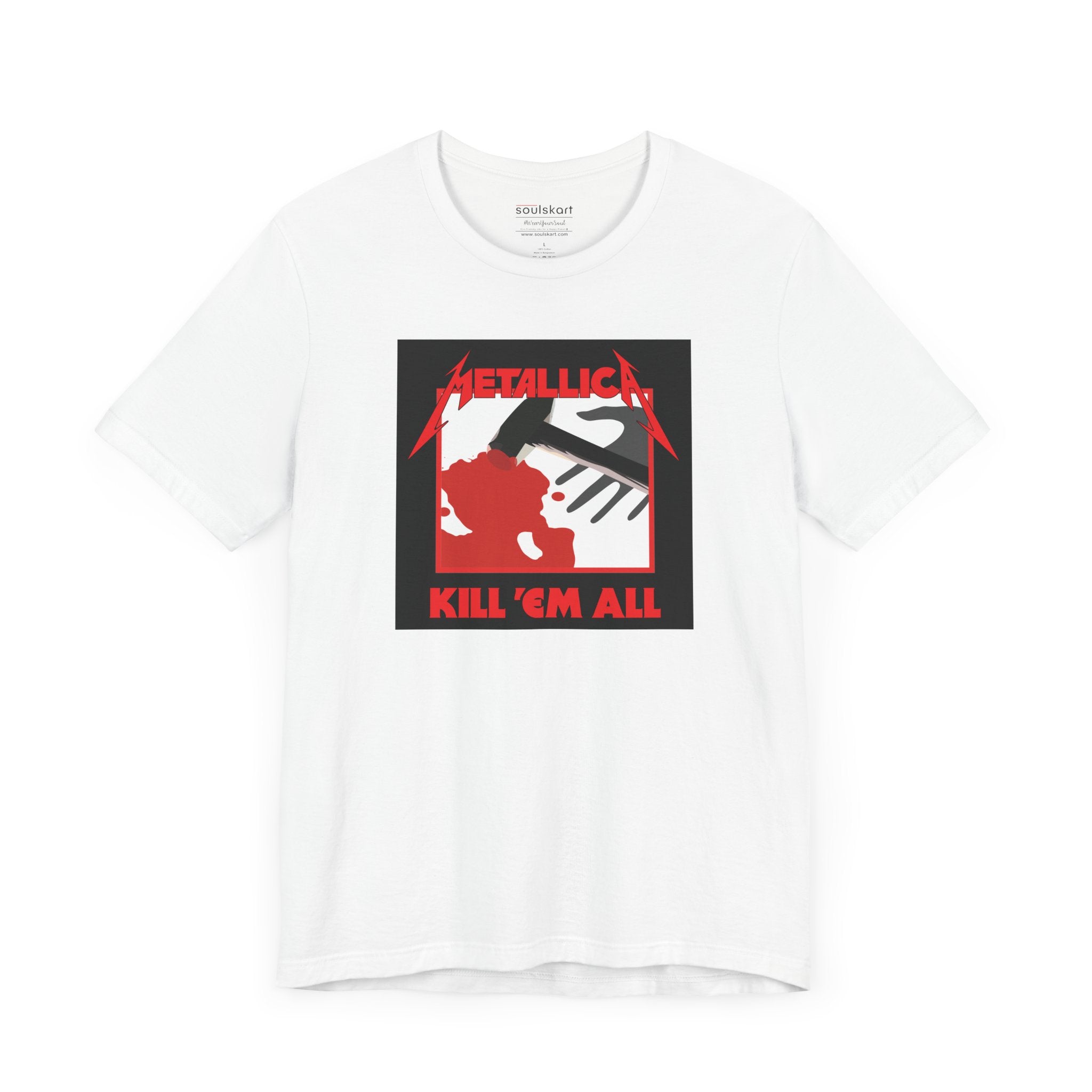 Metallica 'Kill 'Em All' Unisex Tee - Rock Your World in Classic Style - Side View