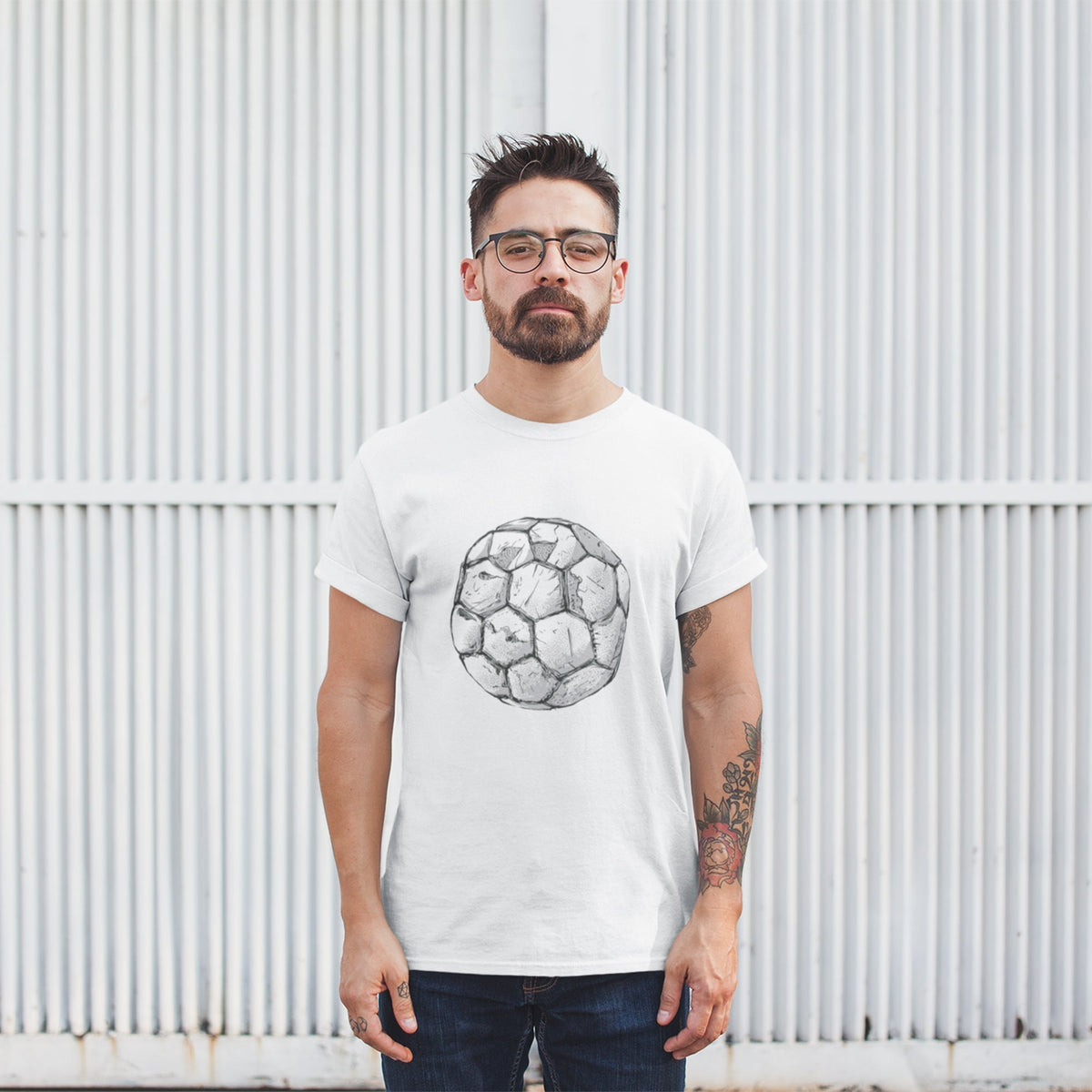 Soccer Ball Unisex T-Shirt — product photo 3