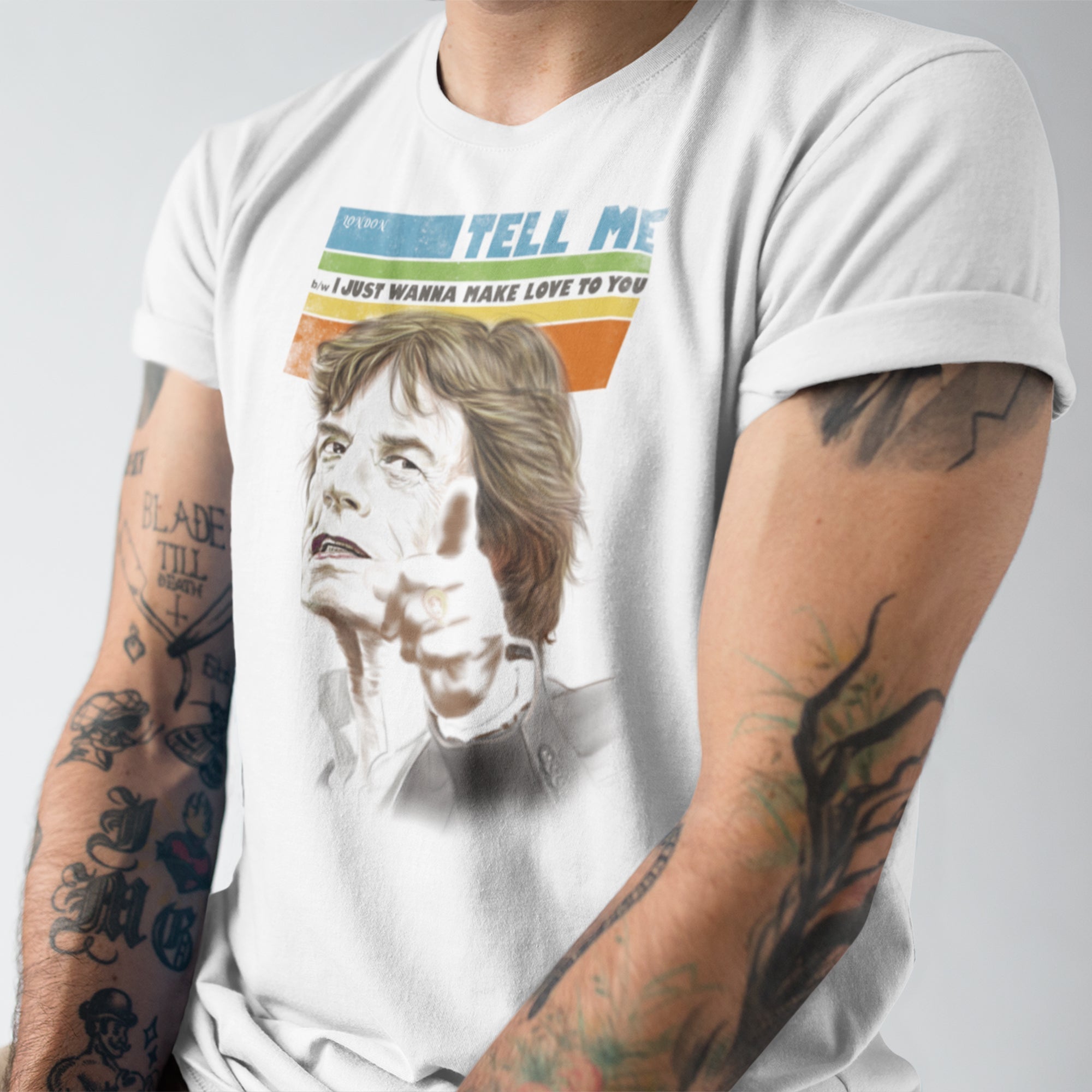 Mick Jagger Unisex T-Shirt - Soulskart