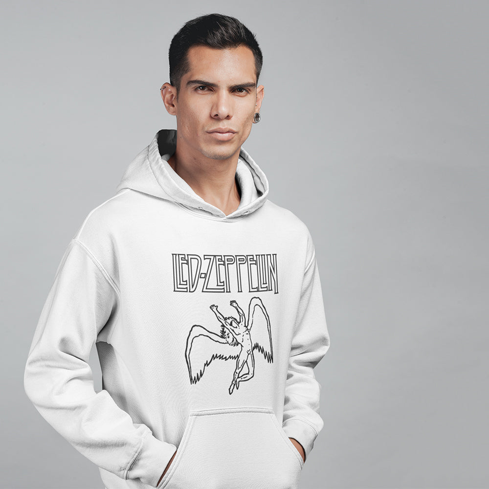 Led Zeppelin Icarus Angel Hoodie — product photo 2