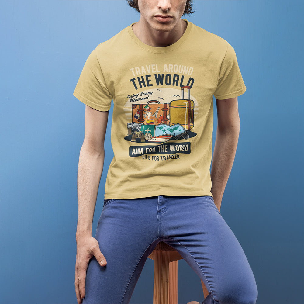 Travel Around The World Unisex T-Shirt — main product image