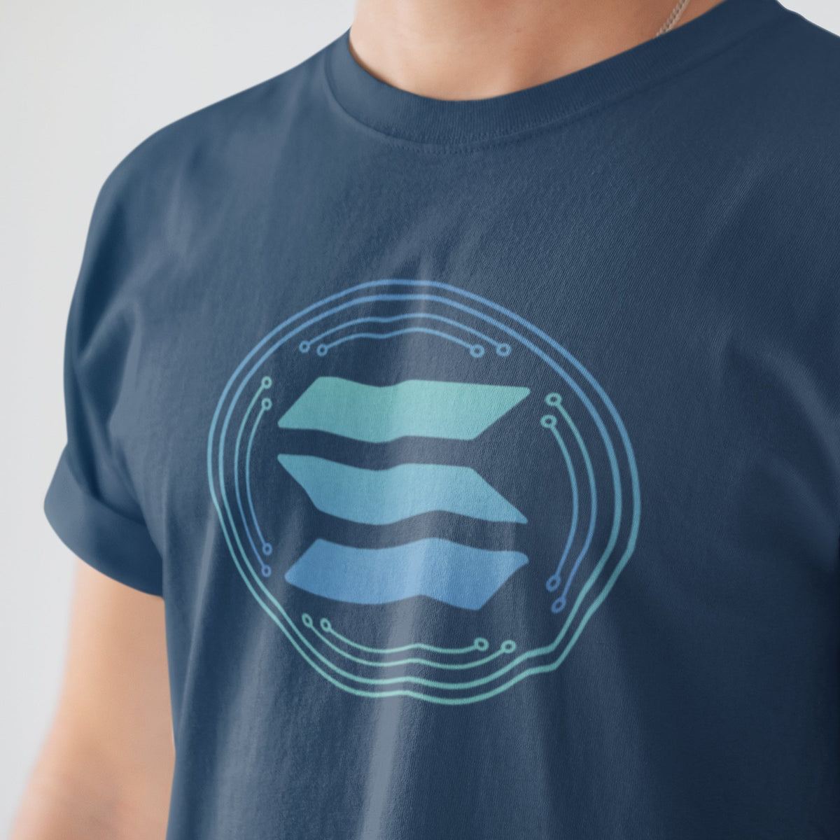 Solana Crypto Unisex T-Shirt — product photo 2