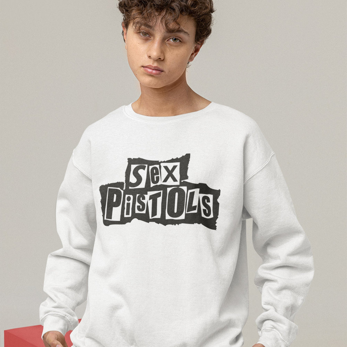 Sex Pistols Ransom Note Logo Sweatshirt — product photo 4