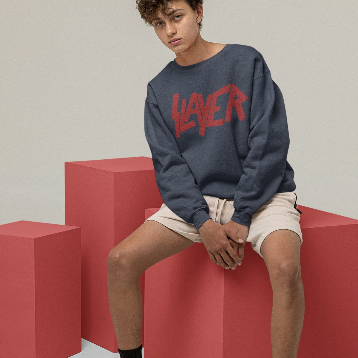 Slayer Unisex Premium Sweatshirt — product photo 3