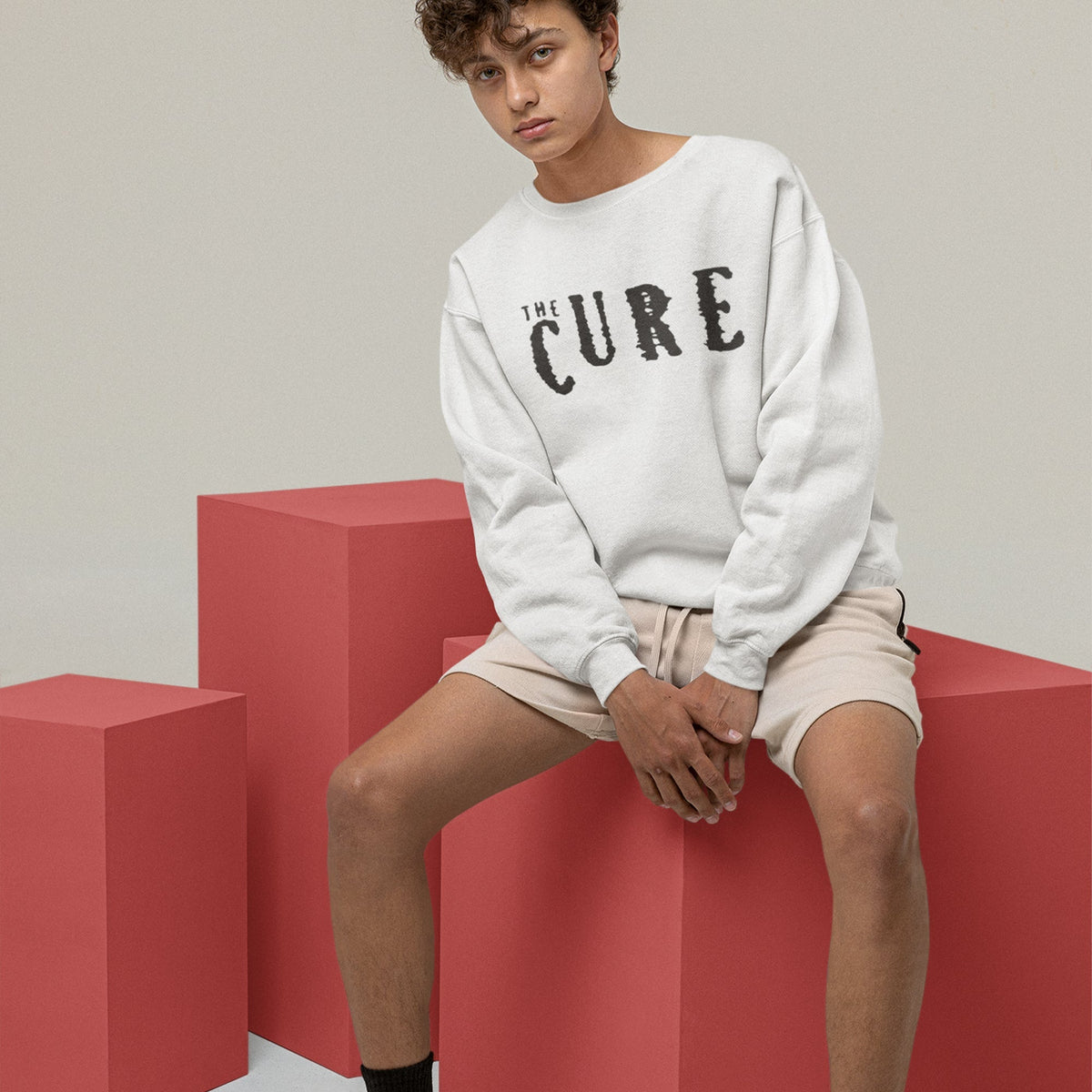 The Cure Wordmark Sweatshirt — product photo 3