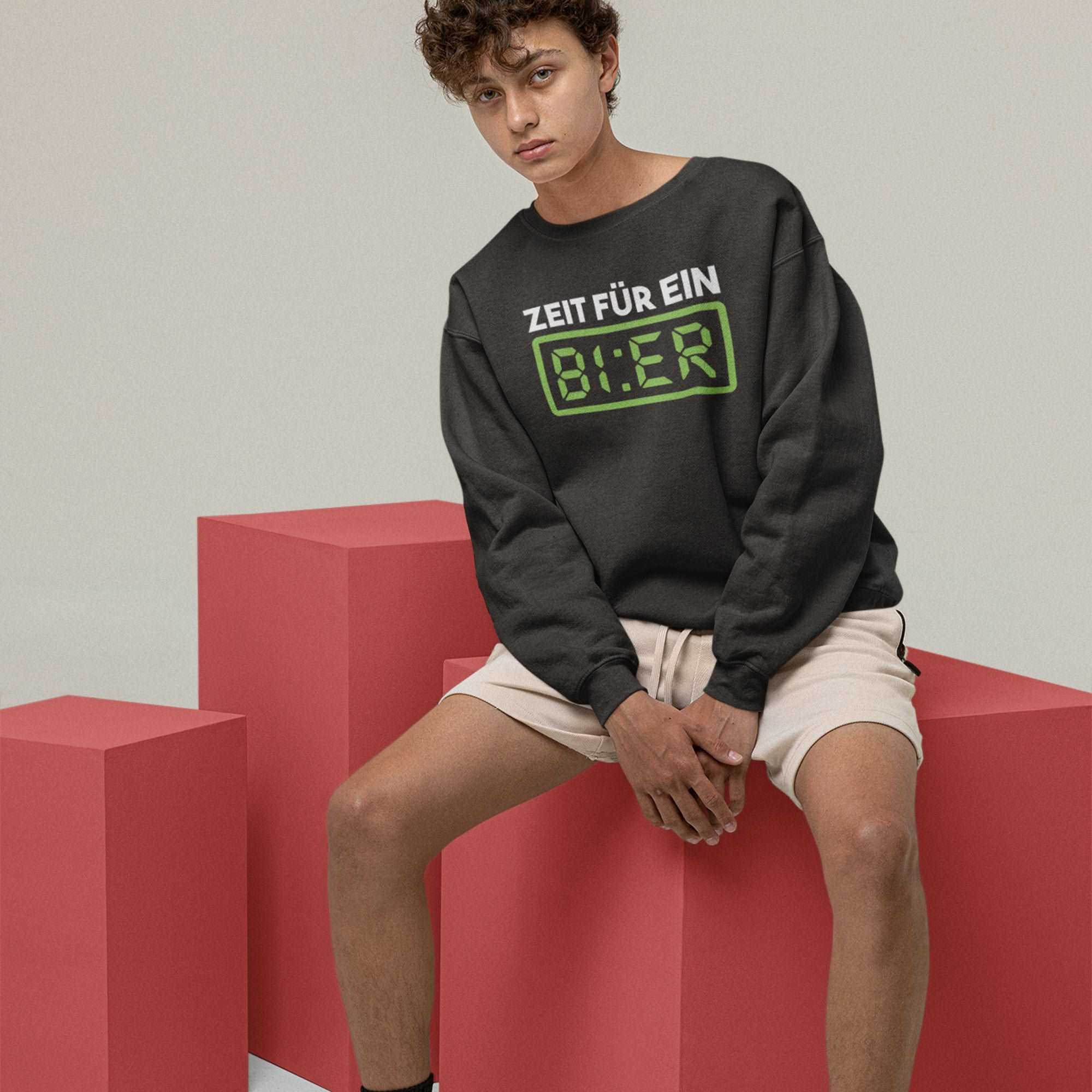 German Beer Time Unisex Premium Sweatshirt — product photo 2