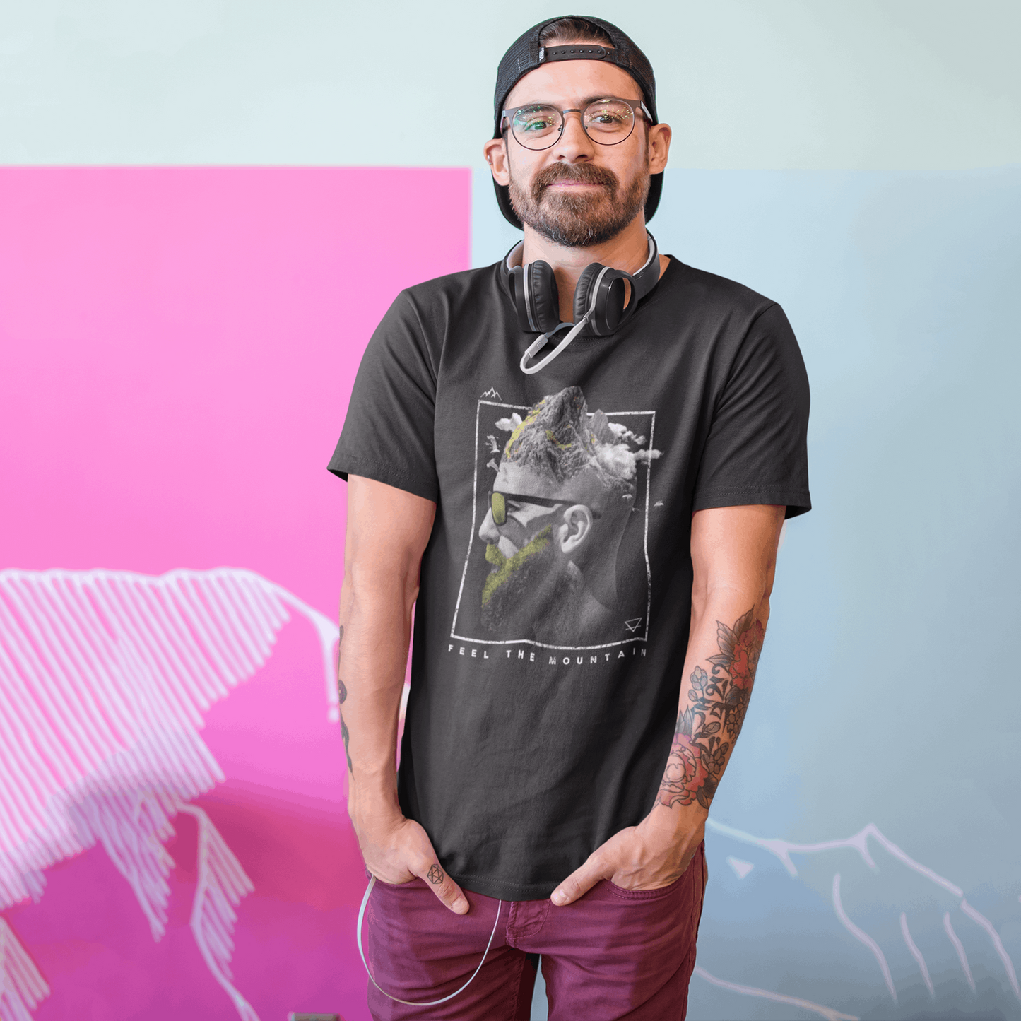 Feel The Mountains Unisex T-Shirt