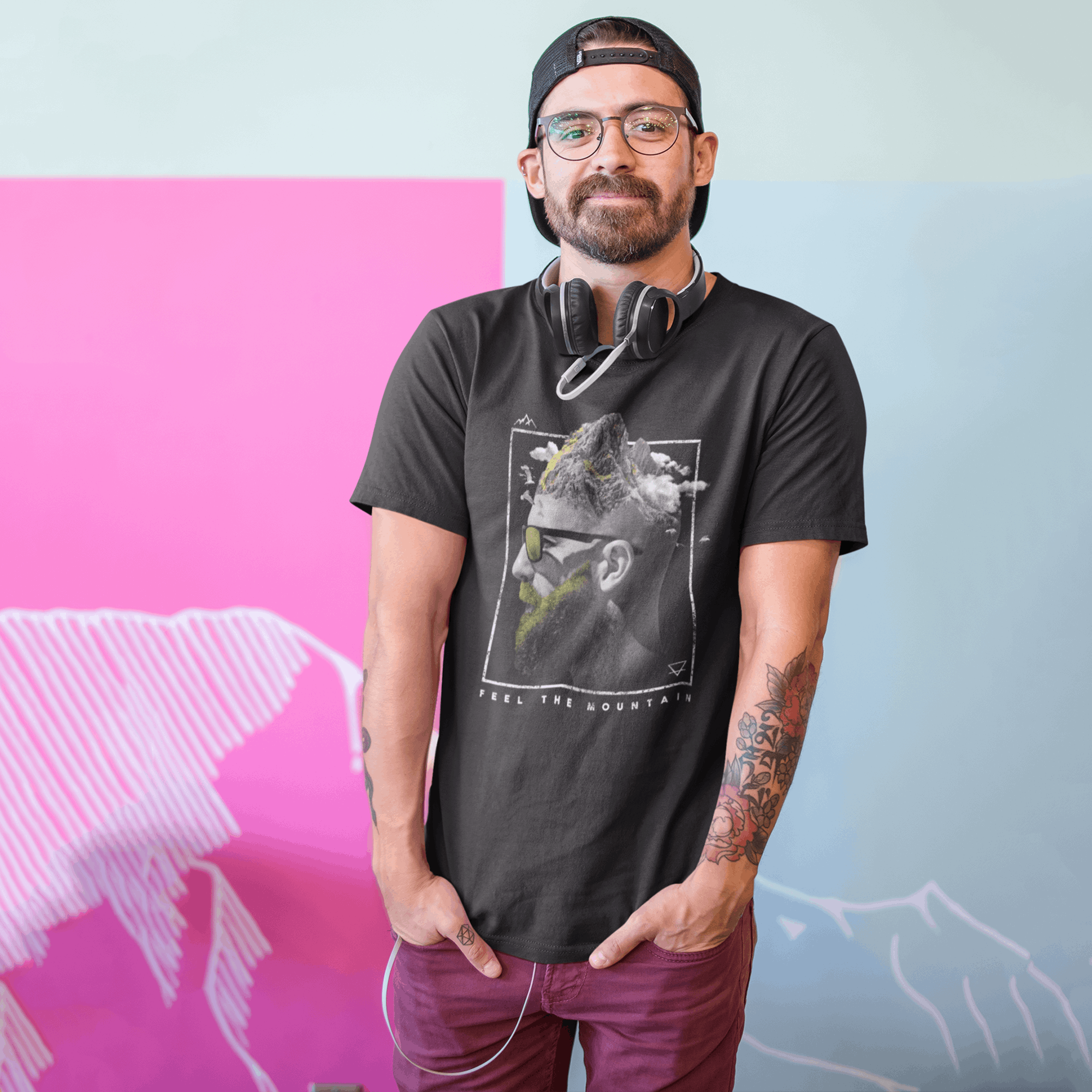 Feel The Mountains Unisex T-Shirt