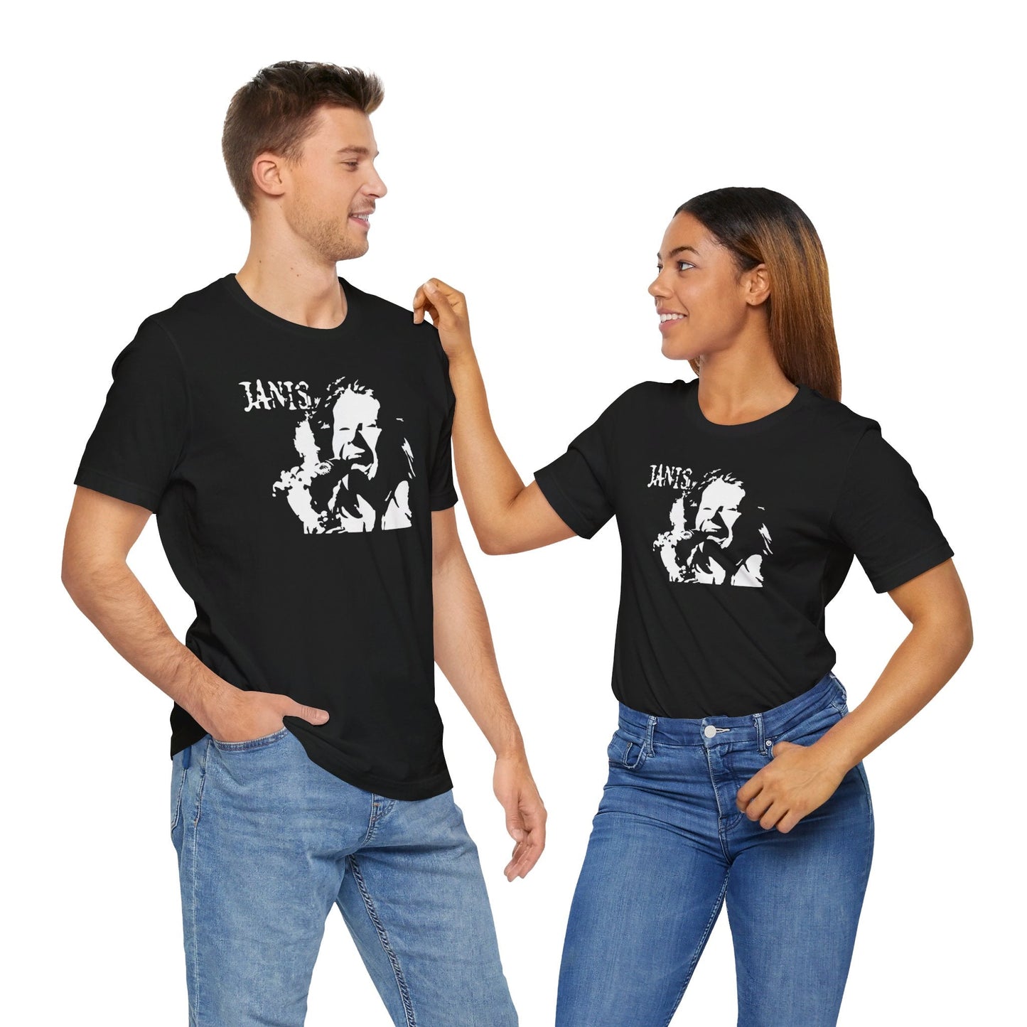 Janis Joplin Silhouette Tee - Unisex Music Icon Shirt | Soulskart - Product Image 20