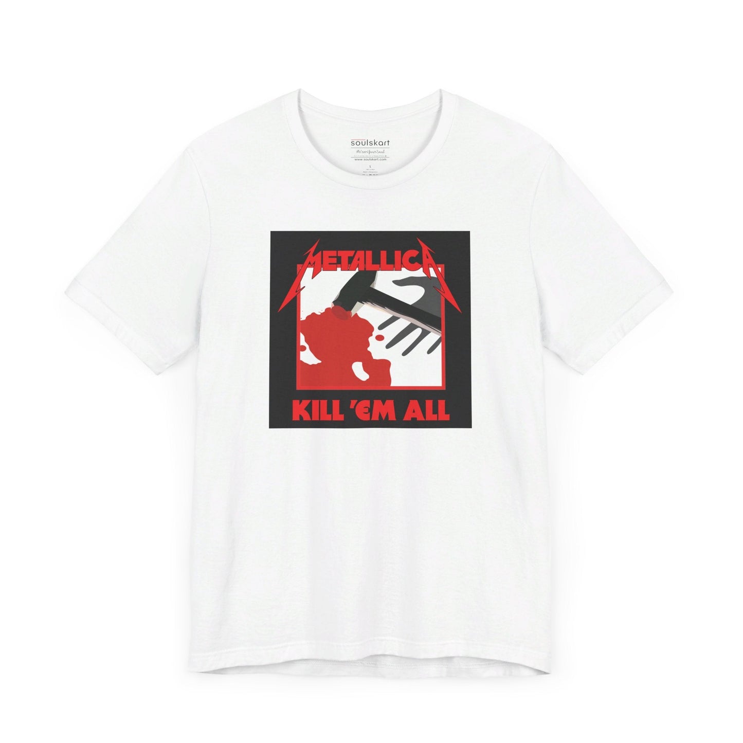 Metallica 'Kill 'Em All' Unisex Tee - Rock Your World in Classic Style - Back View