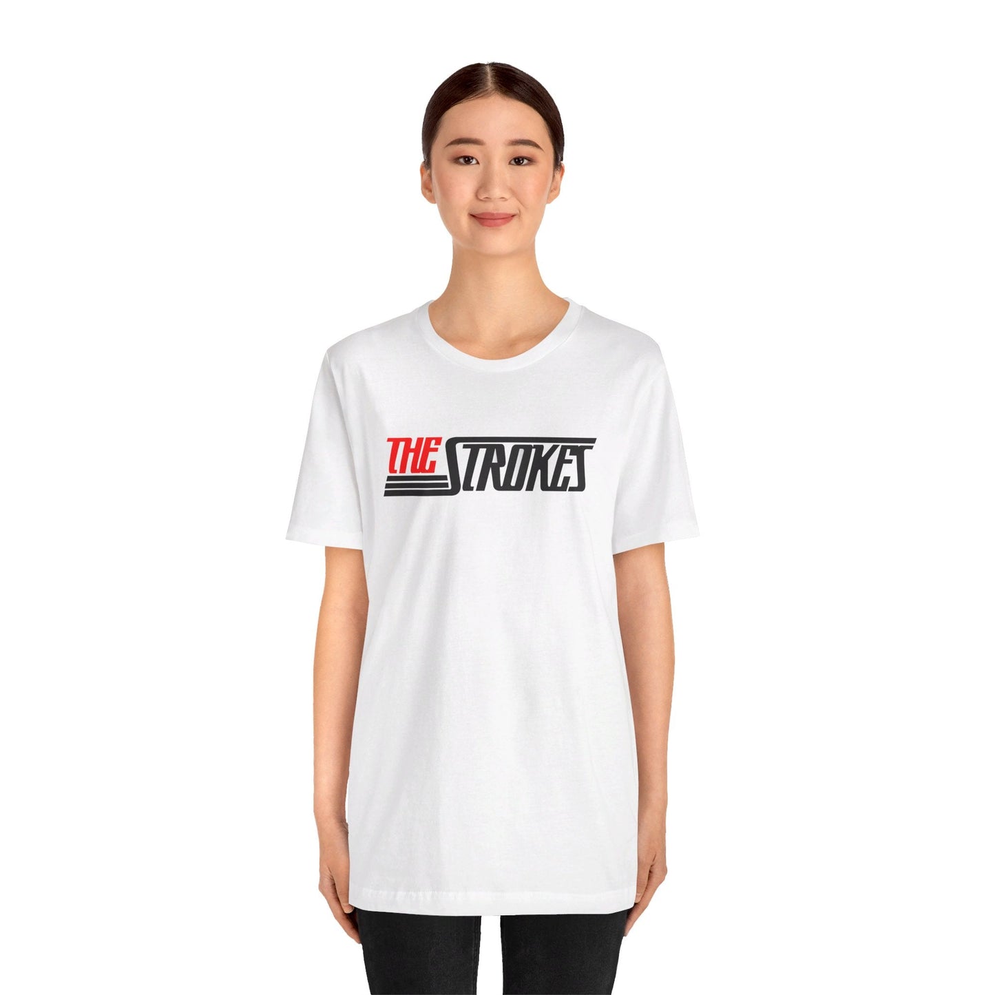 The Strokes Band Tee - Rock Your Style with Iconic Vibes | Unisex Music T-Shirt - Detail Shot