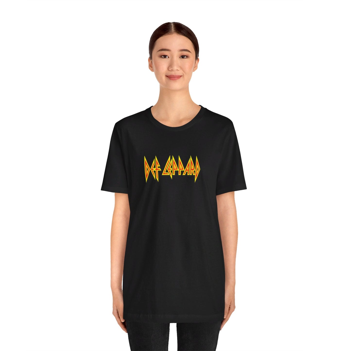 Def Leppard Rock & Roll Tee - Unisex Music Band Shirt for True Fans - Detail Shot