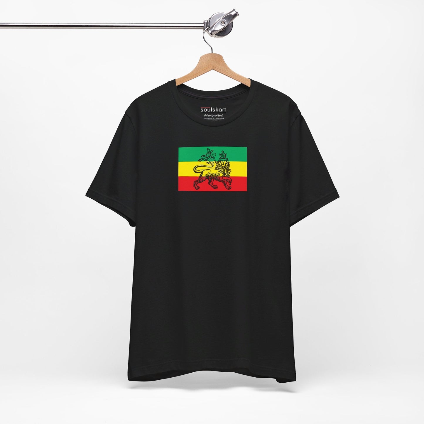 Bob Marley Flag Tee - Unisex Music Legend T-Shirt - Classic Fit, Ultimate Comfort - Back View