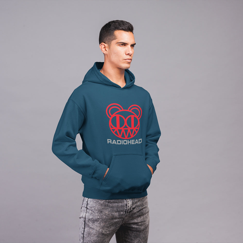 Radiohead Modified Bear Hoodie — Teal — product photo 3