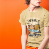 Travel Around The World Unisex T-Shirt - Front View