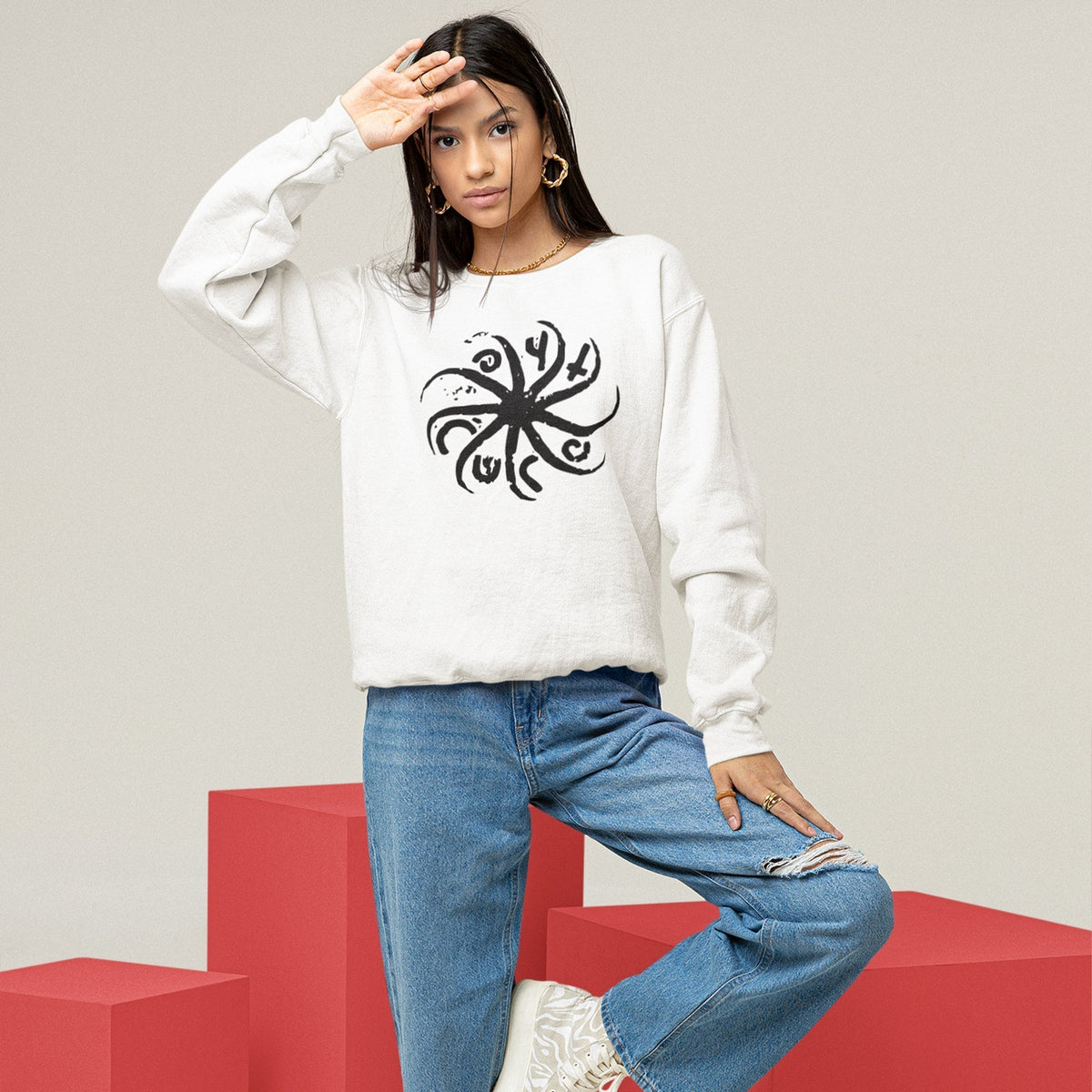 The Cure Unisex Sweatshirt — product photo 7