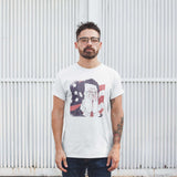 Abraham Lincoln facepalm funny tee print, unisex