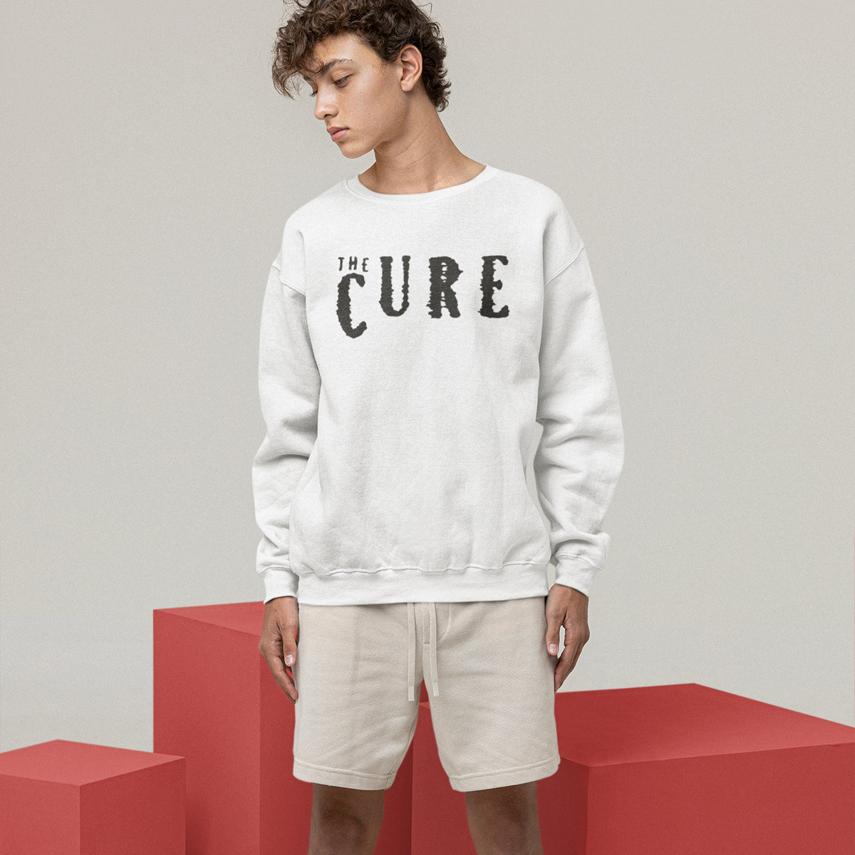 The Cure Wordmark Sweatshirt — product photo 4