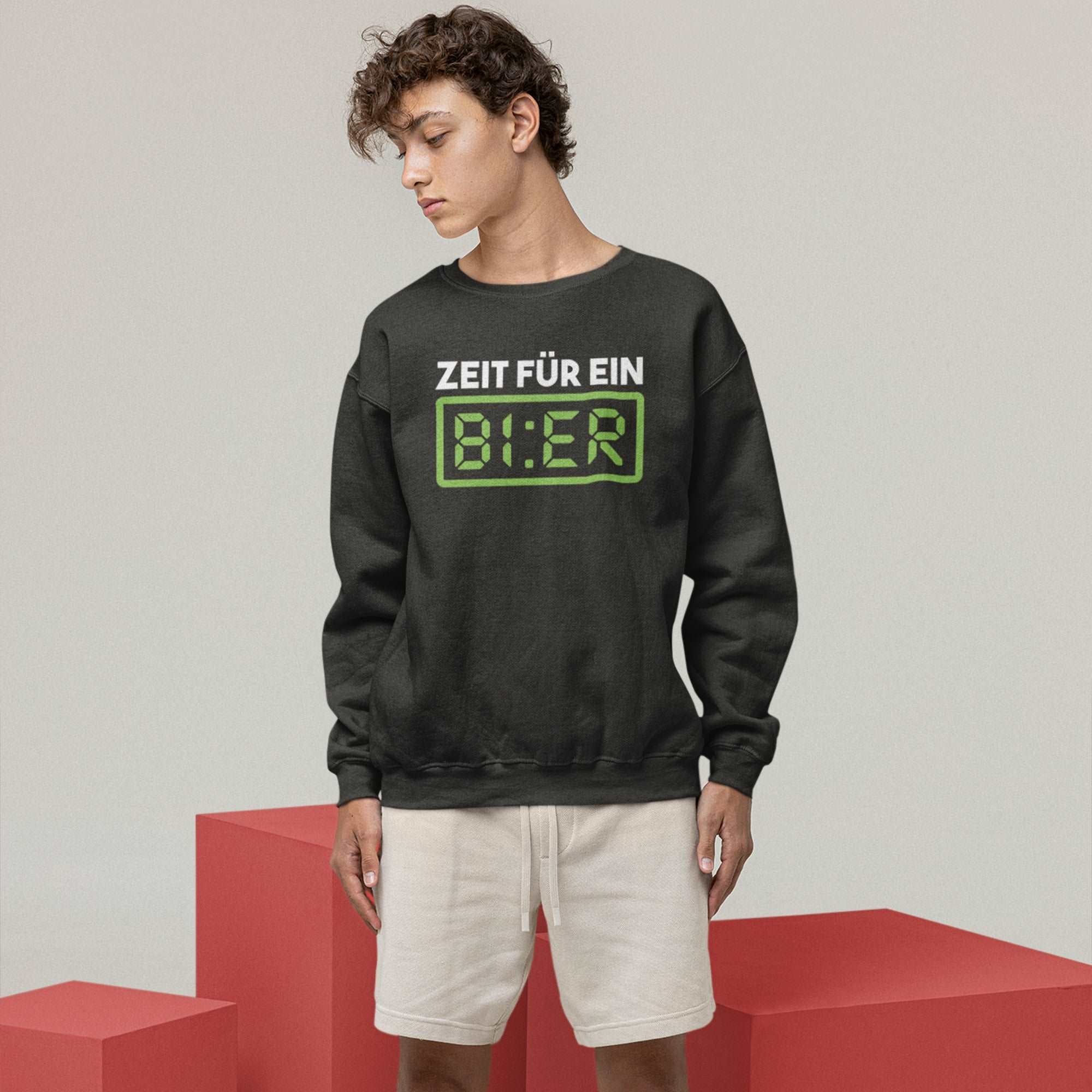 German Beer Time Unisex Premium Sweatshirt — product photo 3