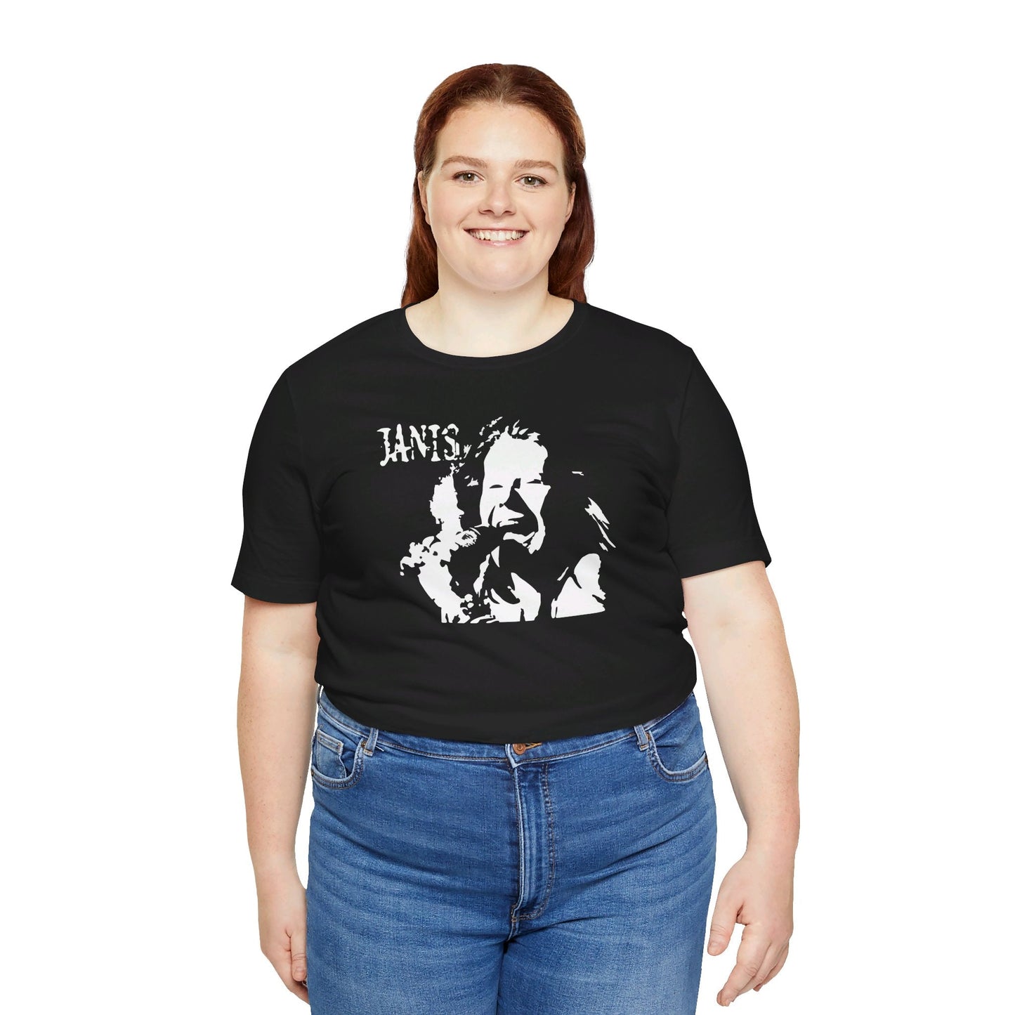 Janis Joplin Silhouette Tee - Unisex Music Icon Shirt | Soulskart - Product Image 10