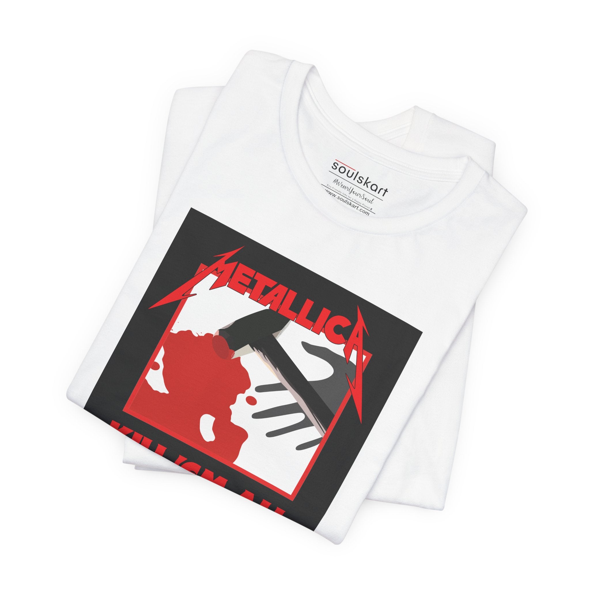 Metallica 'Kill 'Em All' Unisex Tee - Rock Your World in Classic Style - Lifestyle Image