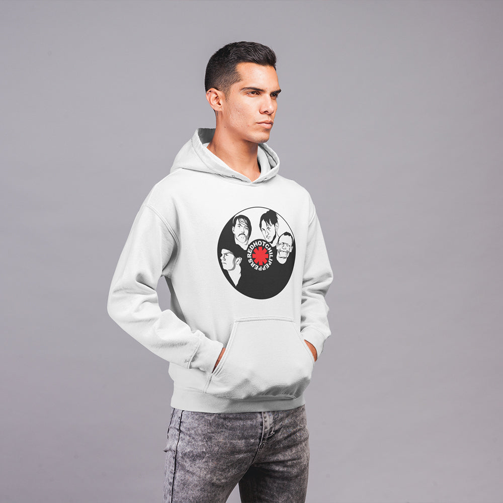 Red Hot Chili Peppers Band Faces Hoodie — product photo 3