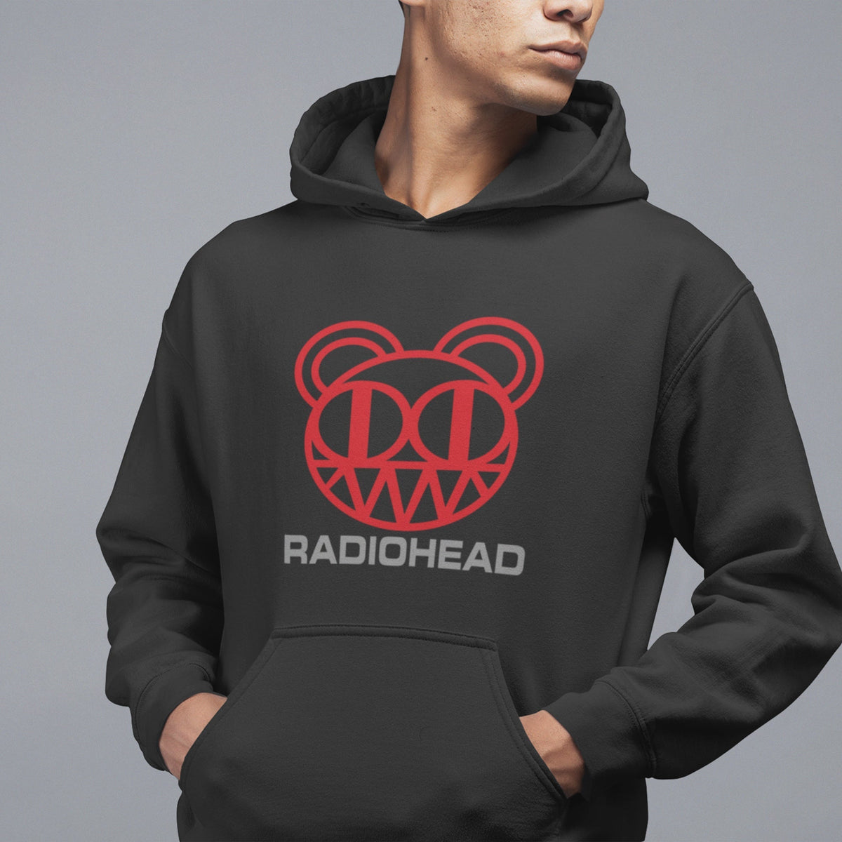 Radiohead Modified Bear Hoodie — Black — product photo 4