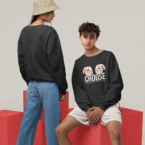 Choose And Find Out How Deep Is The Rabbit Hole Unisex Premium Sweatshirt