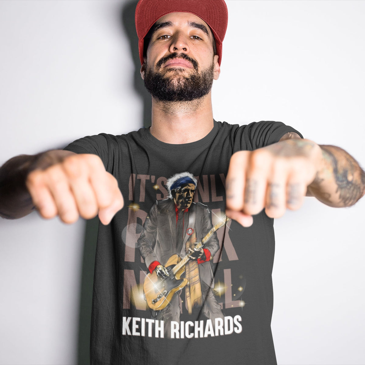 Keith Richards It's Only Rock N Roll Tee — product photo 6
