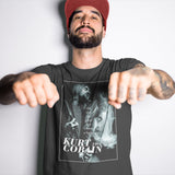 Nirvana- Kurt Cobain Unisex T-Shirt - Lifestyle Image