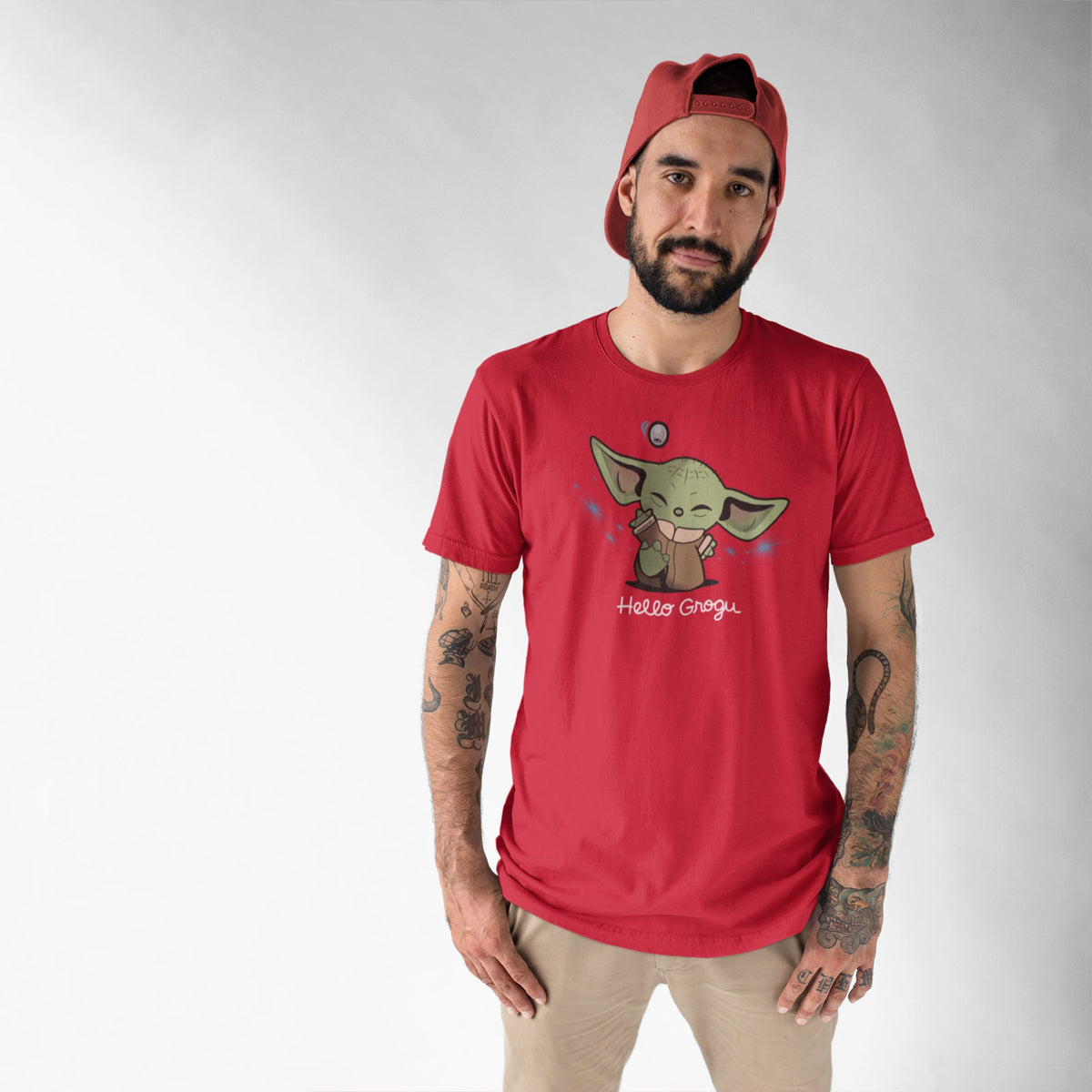 Star Wars: Hello Grogu Unisex T-Shirt — product photo 6