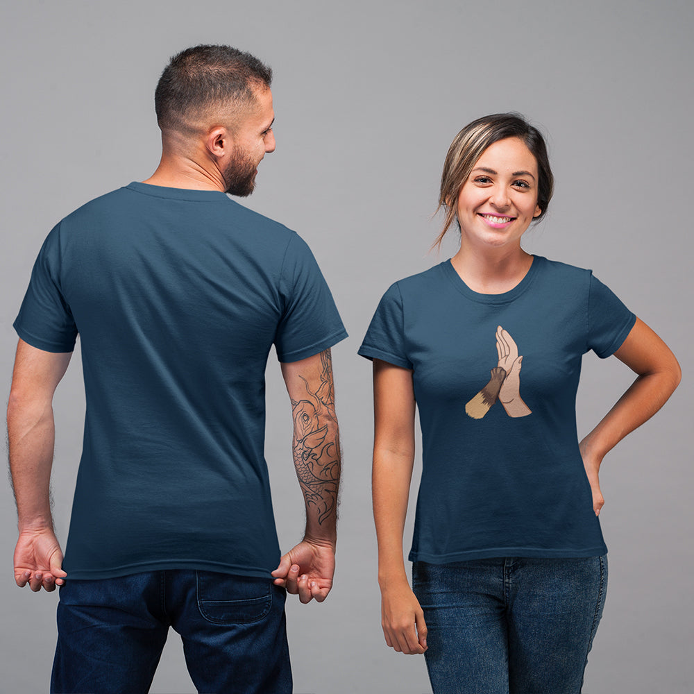 Pets High-Five Unisex T-Shirt — product photo 3