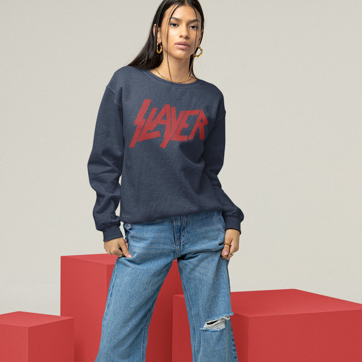 Slayer Unisex Premium Sweatshirt — product photo 6
