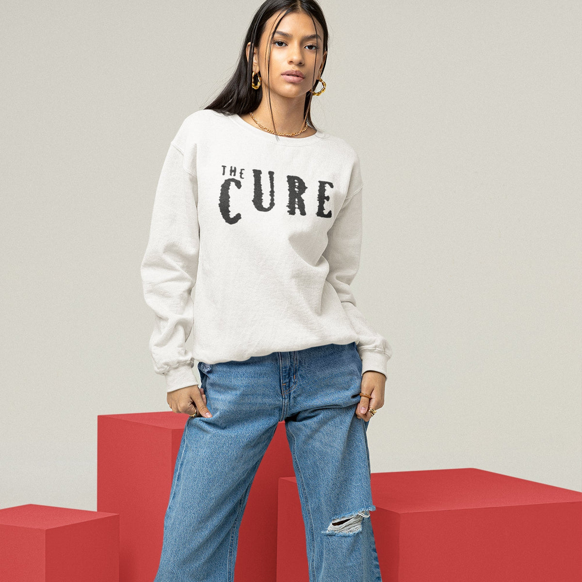 The Cure Wordmark Sweatshirt — product photo 7