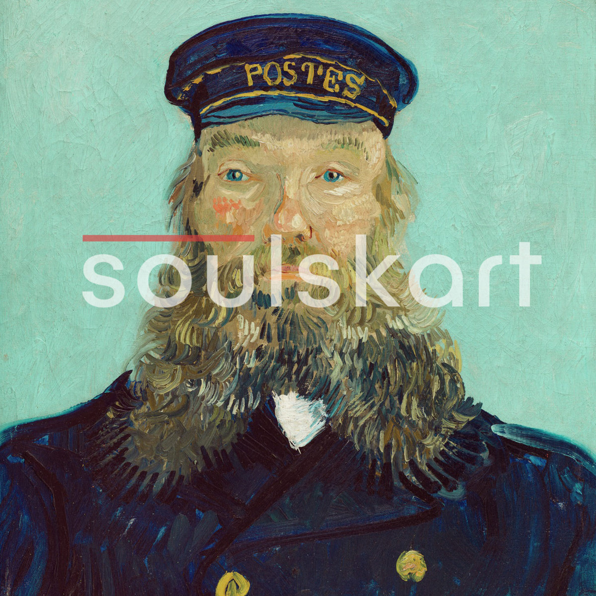 Vincent van Gogh Portrait of Postman Roulin Hoodie — product photo 3