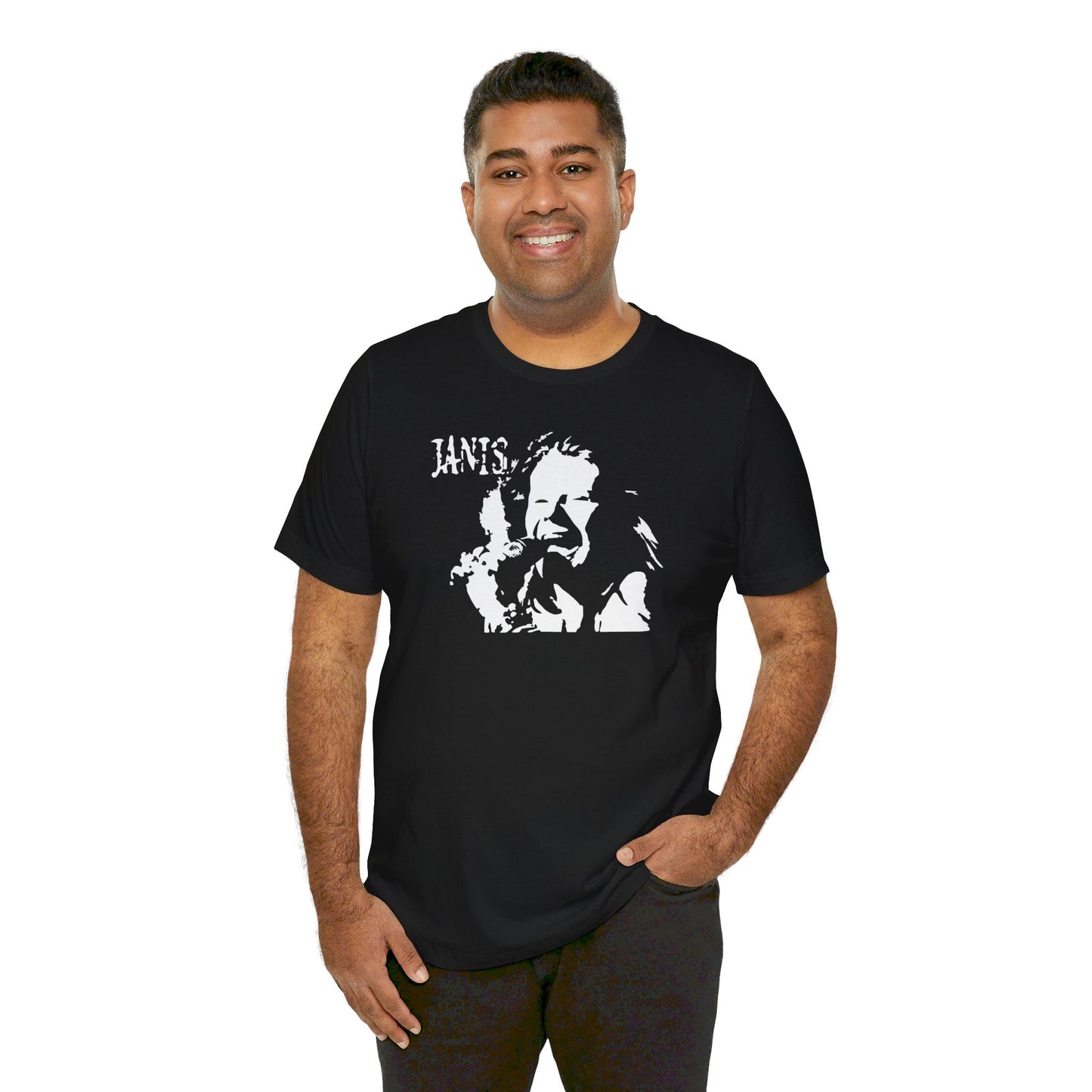 Janis Joplin Silhouette Tee - Unisex Music Icon Shirt | Soulskart - Product Image 11
