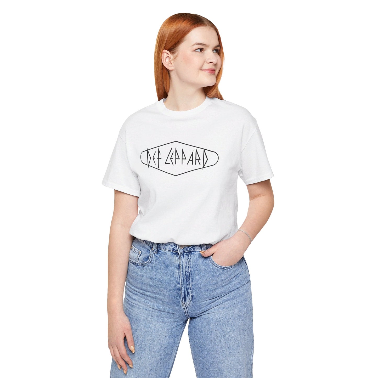 Def Leppard Band Tee - Rock Your Style with Classic Vibes | Unisex Fit - Close Up Detail