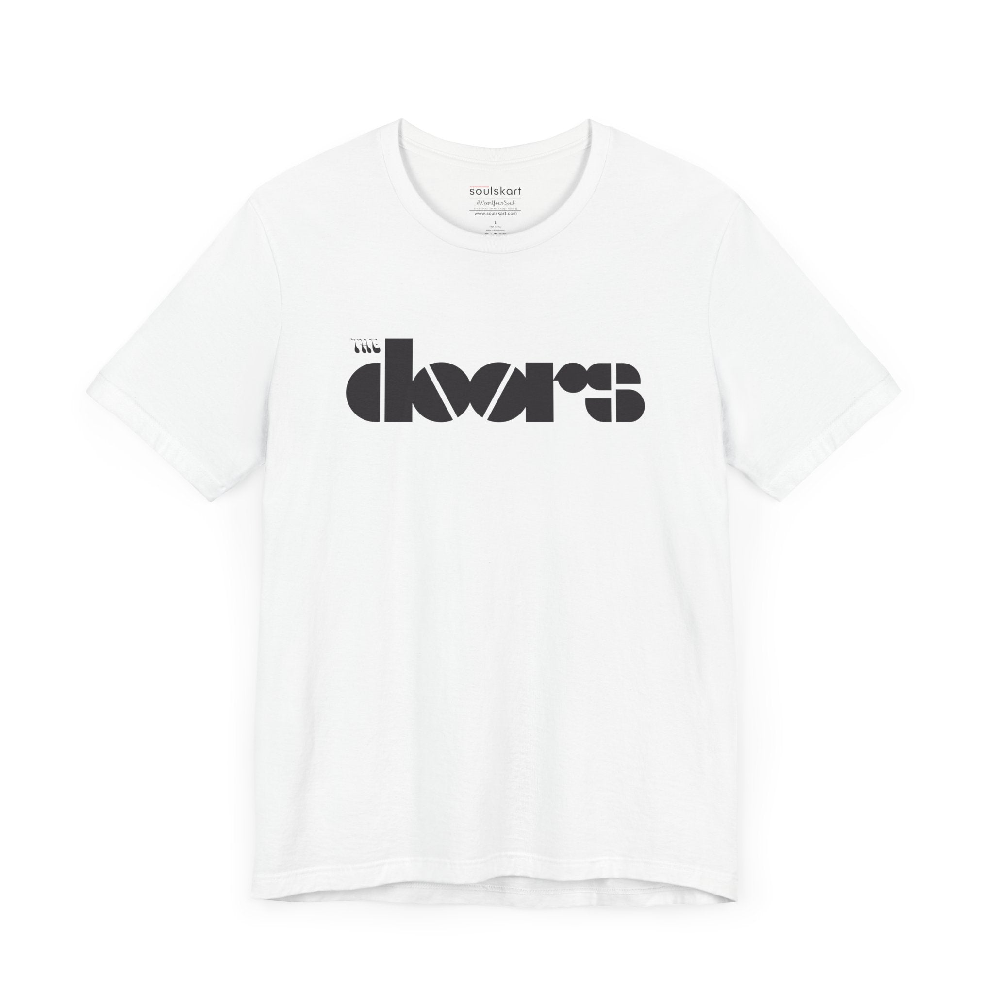 The Doors Inspired Unisex Tee - Classic Rock Vibes in Every Stitch - Side View