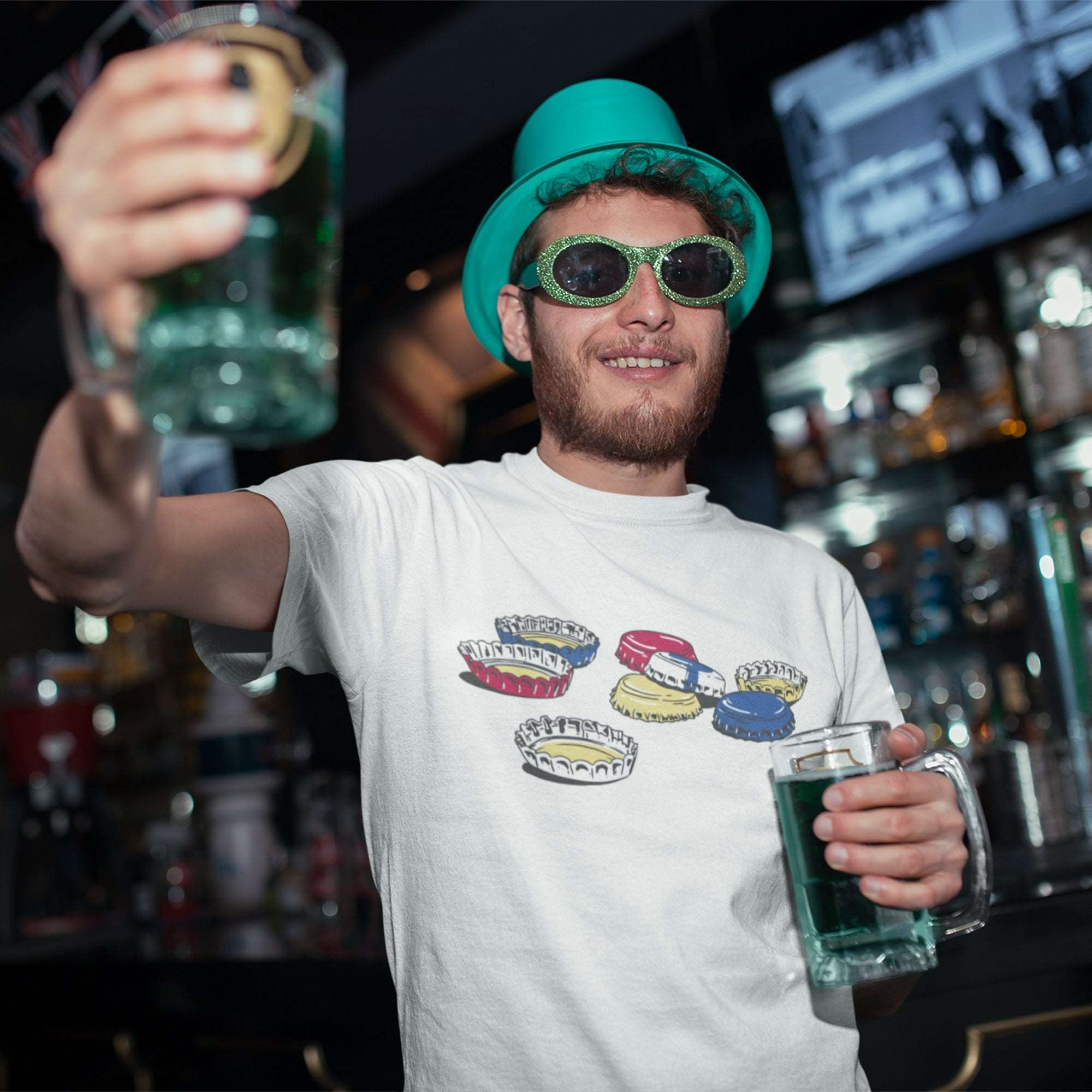 Beer Caps Unisex T-Shirt