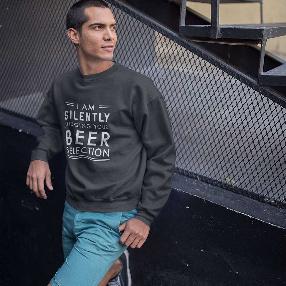 Judging You By Beer Selection Unisex Sweatshirt — product photo 5