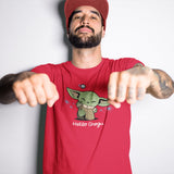 Star Wars: Hello Grogu Unisex T-Shirt - Worn View