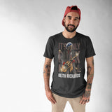 The Rolling Stones- Keith Richards Unisex T-Shirt - Worn View